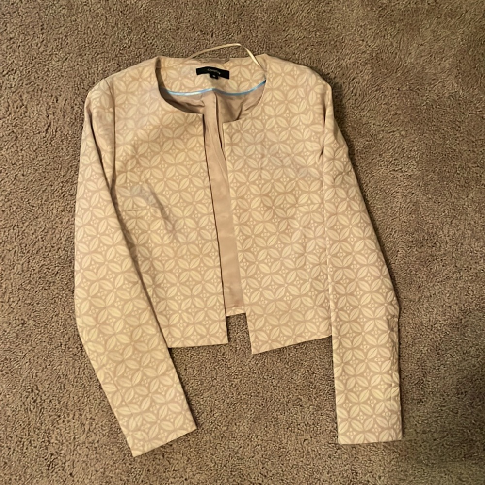 Women’s jacket, from comma size 34, tan patterned
